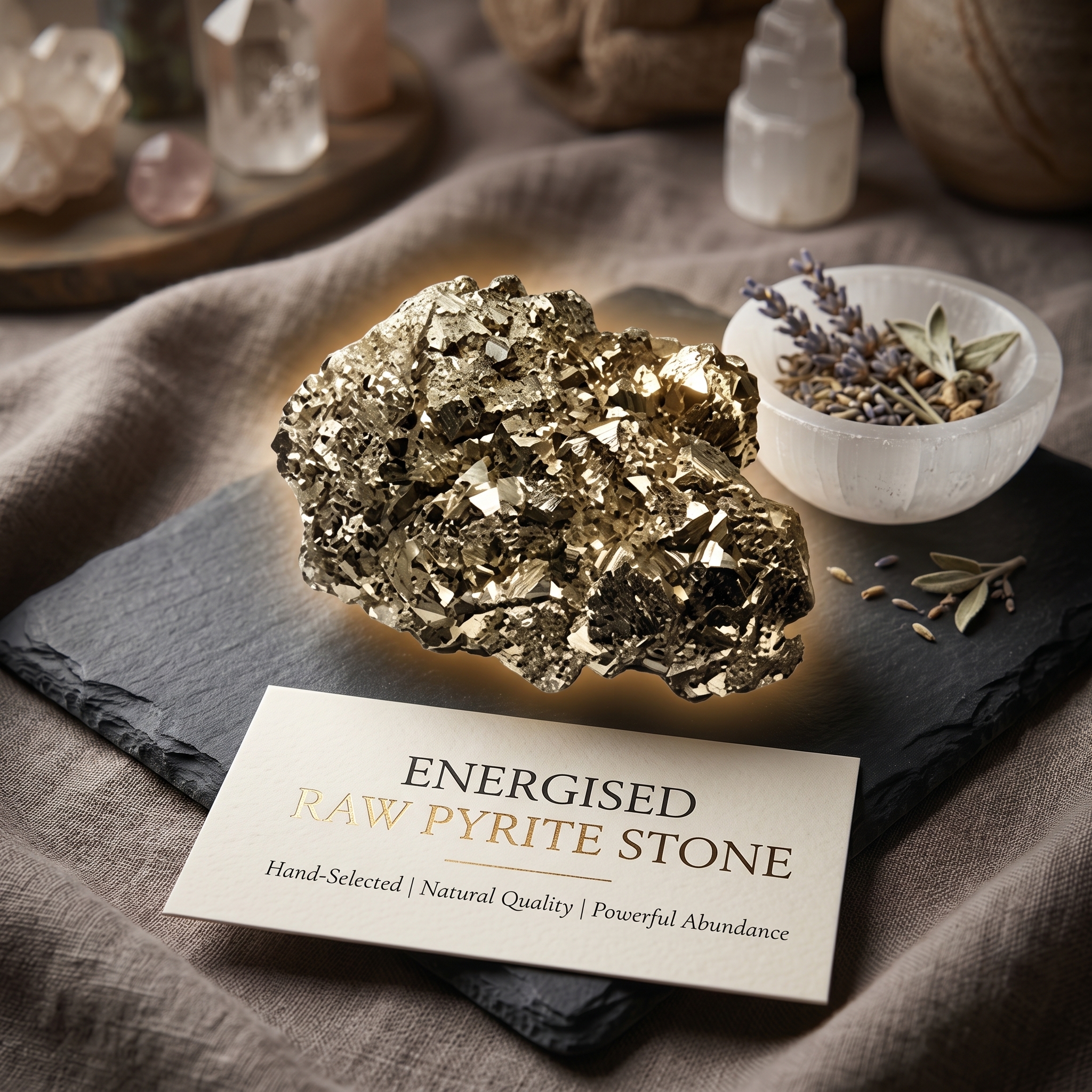 Energised Pyrite Stone